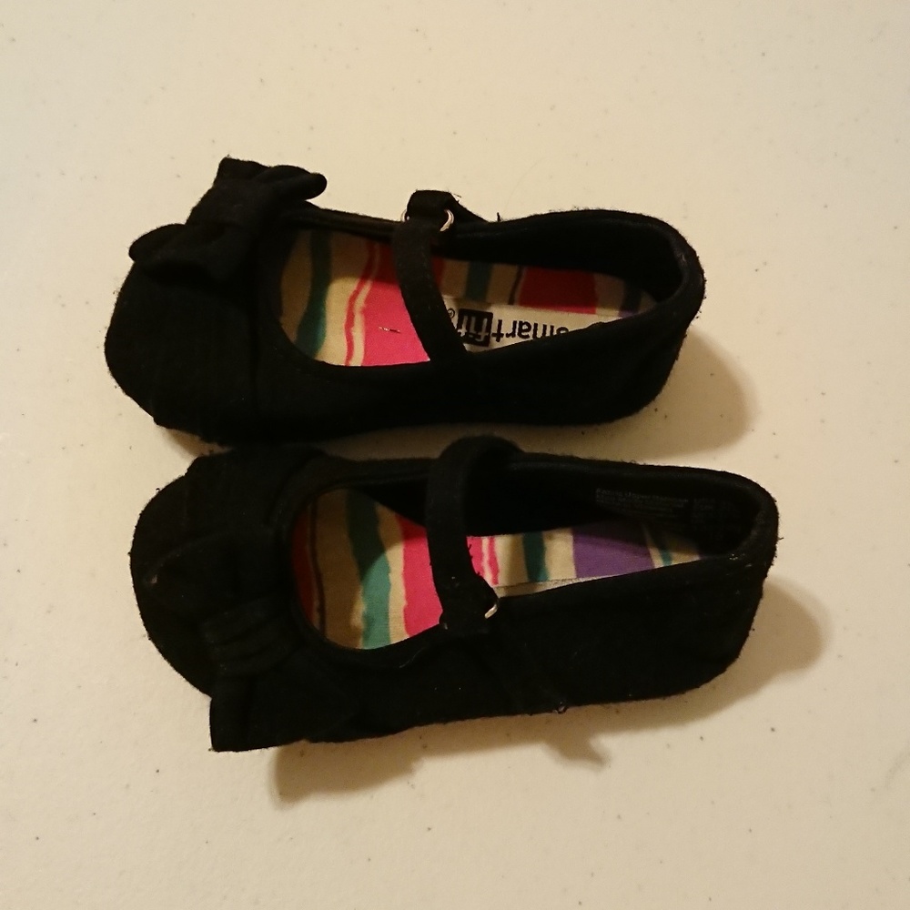 Baby girl black shoes